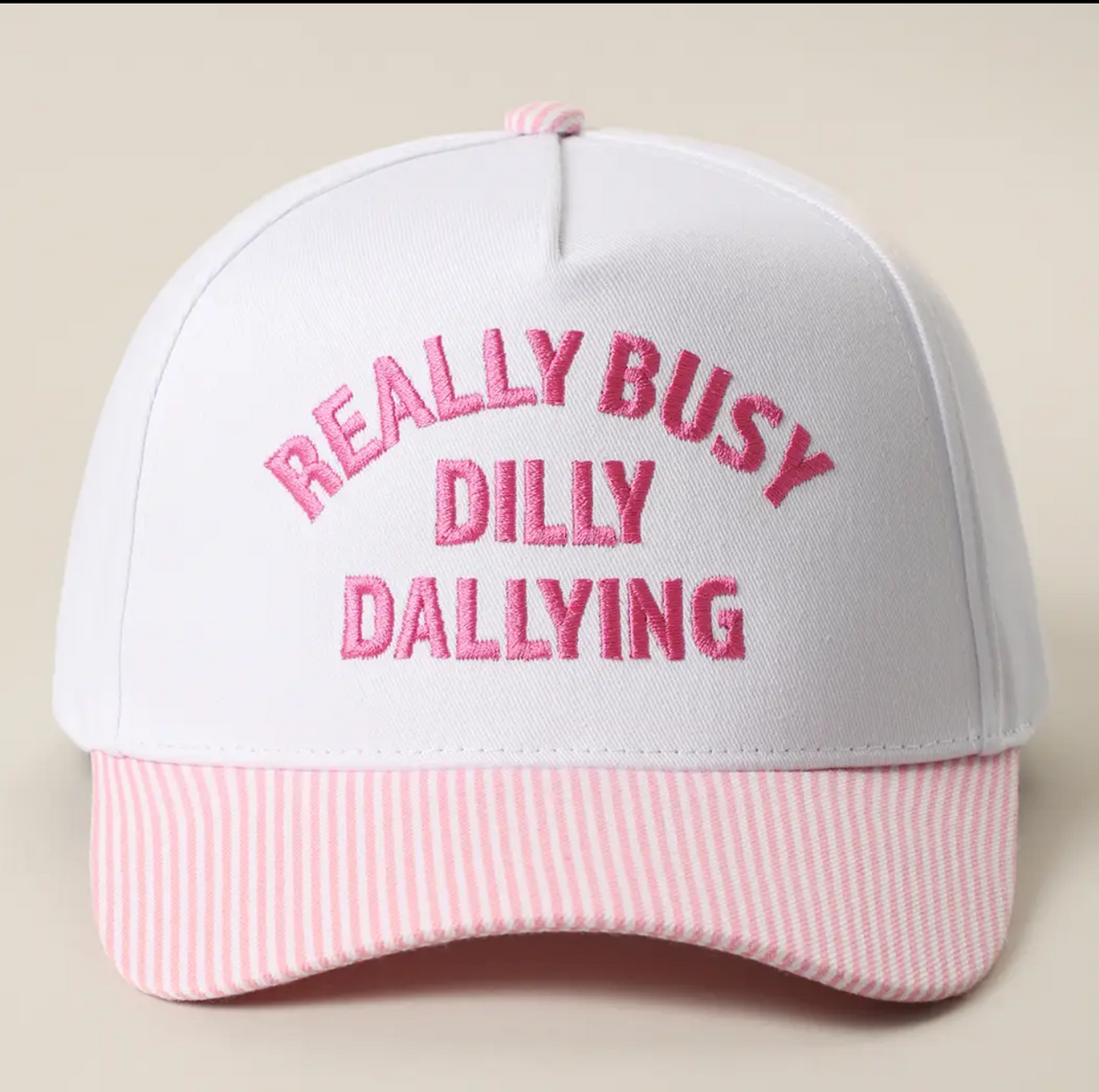 Really Busy Dilly Dallying Hat
