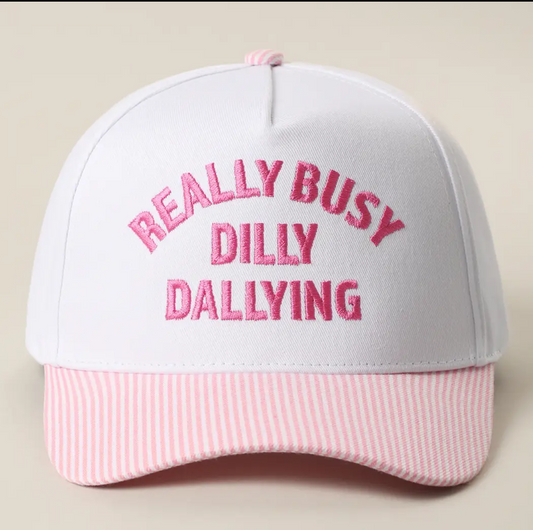 Really Busy Dilly Dallying Hat